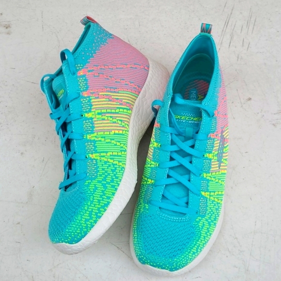 Skechers Shoes - Skechers Multicolor Knit Sneakers